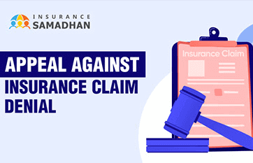 Appeal against insurance claim denial