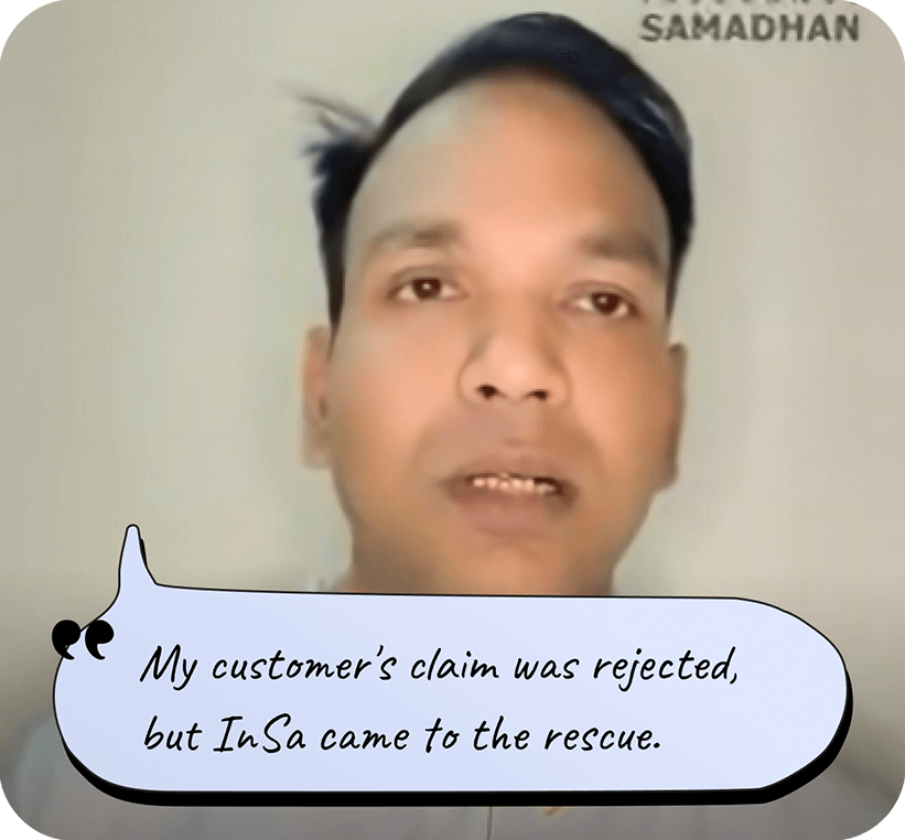 Insurance Samadhan Customer Video Testimonial